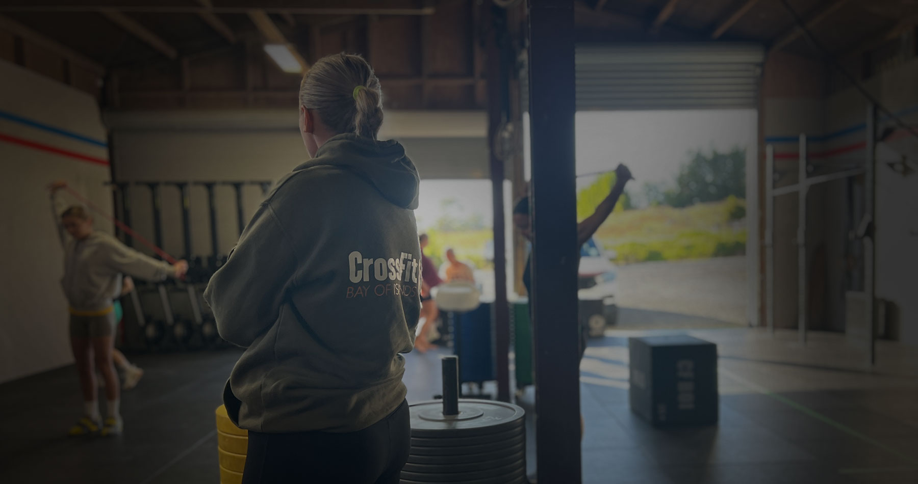 Group workout session at CrossFit Bay of Islands in Kerikeri